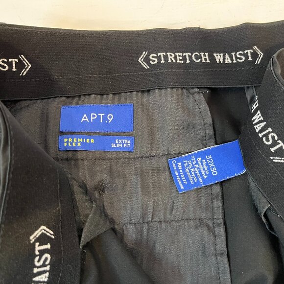 Apt. 9 Men's Premier Flex Extra Slim-Fit Stretch Dress Pants - Size 34 x 30 - Picture 6 of 6